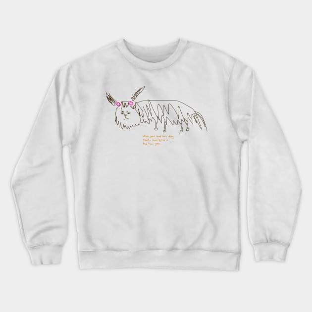 Bad hair day Crewneck Sweatshirt by HFGJewels